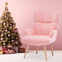 Pale pink online chair